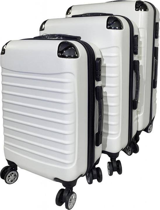 Produktbild HTI-Living 3-teiliges Hartschalen-Kofferset Wave stilvoll, robust und praktisch (40 l)