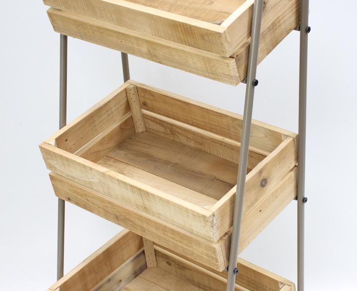 Immagine prodotto Angela Bruderer Kistenregal «Rustikal» (39 x 43 x 100 cm)