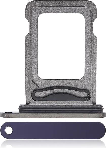 Produktbild Ferryxpress Dual SIM Card Tray Kompatibel für iPhone 14 Pro / 14 Pro Max (Dunkellila) (SIM-Halterung, iPhone 14 Pro)