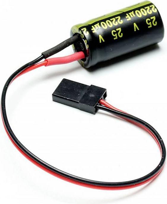 Immagine prodotto Pichler Set di accessori per servocomandi Condensatore di supporto per ricevitore BEC 2200µF