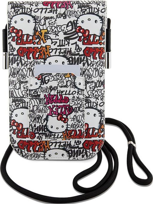 Produktbild Hello Kitty Torebka HKOWBHDGPTE beżowy/beige Leather Tags Graffiti Cord