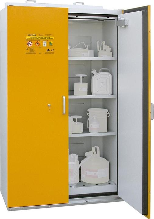 Produktbild Lacont Gefahrstoffschrank Typ 90, 2-türig, HxBxT 1935x1190x598 mm (119 cm, 193.50 cm)