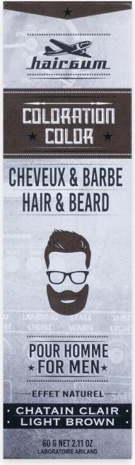 Produktbild Hairgum Hair & Beard (5.1 Hellbraun)