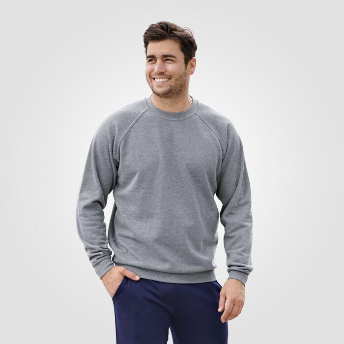 Produktbild HTA Unisex-Sweatshirt mit Bündchen, innen geraut (L)