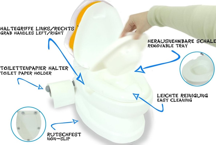 Actual product image Jamara My little toilet
