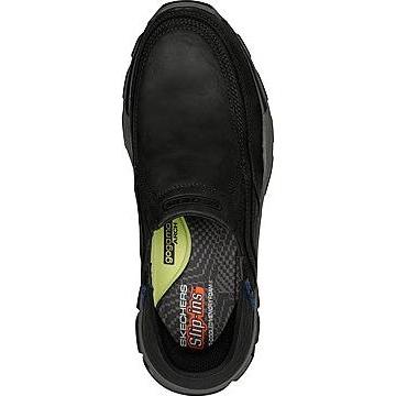 Thumbnail - Skechers, Herren, Halbschuhe, Slip Ins Respected Elgin, Schwarz, (43)