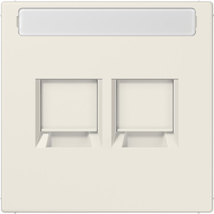 Actual product image JUNG Supporting ring Mod-Jack 2f LS cws glz clampingf LS1969-2NAWE