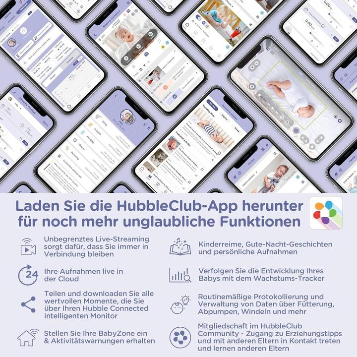 Actual product image Hubble Connected Pal Glow (Video & Audio)