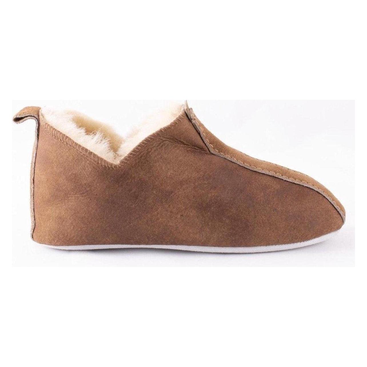 Shepherd Of Sweden, Herren, Hausschuhe, Shepherd Henrik Heren Sloffen - Cognac - Maat 44, Braun, (44)