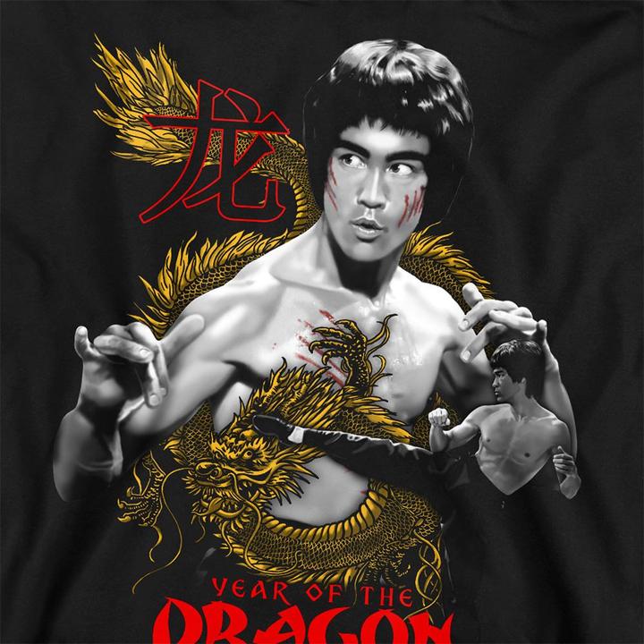 Produktbild Bruce Lee Golden Year Of The Dragon Sweatshirt (M)