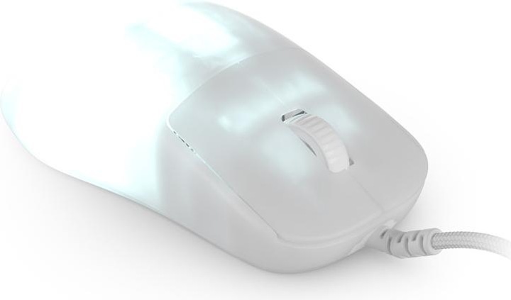 Productafbeelding Endgame Gear OP1 RGB Gaming Muis - Wit Frost (Bedraad)