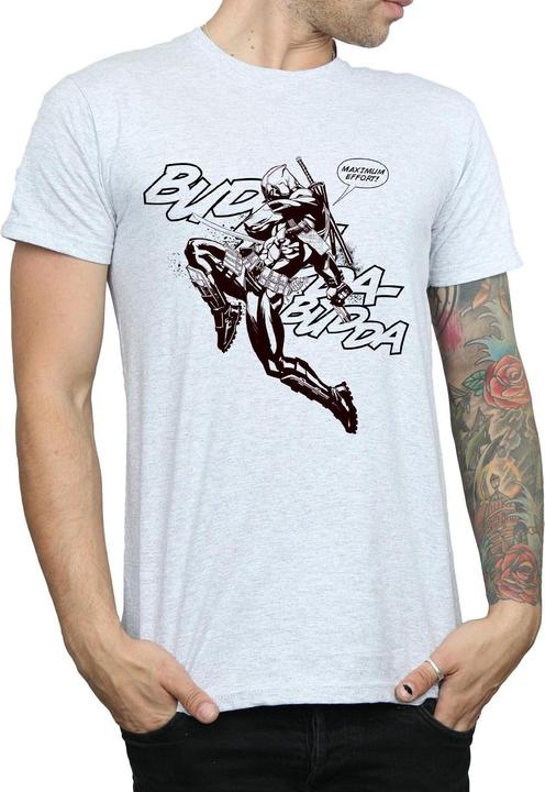 Actual product image Mens Deadpool Budda Budda T-Shirt (3XL)
