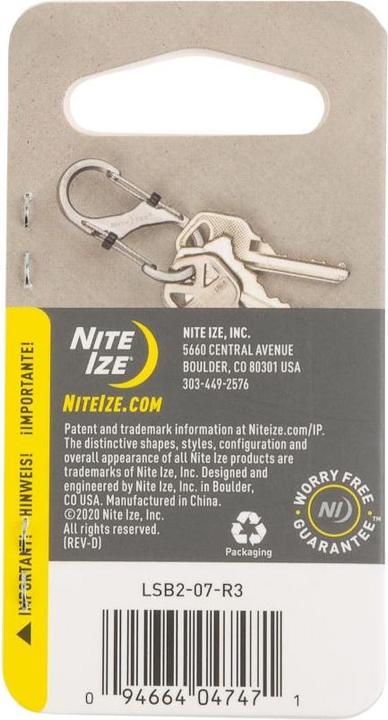 Produktbild Nite Ize S-Biner® SlideLock® #2 - Spectrum