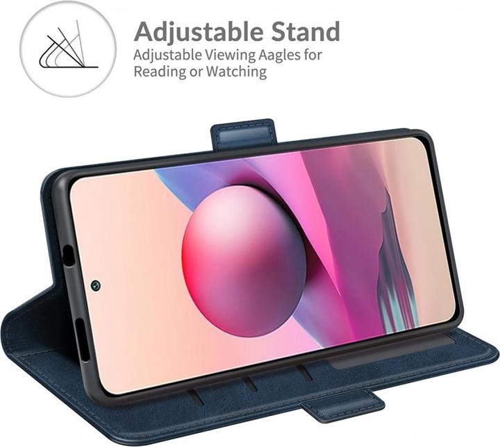 Actual product image Screenguard Xiaomi Redmi Note 10S CardLounge Leather Case (Xiaomi Redmi Note 10S)
