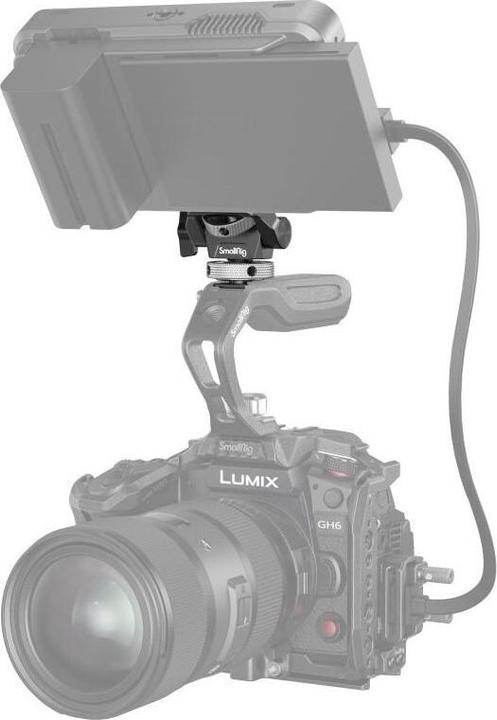 Image du produit SmallRig Support de moniteur pivotant et inclinable avec fixation par griffe froide (Accessoires pour moniteurs)