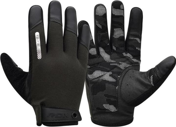 Actual product image Rdx T2 Touchscreen Friendly Full Finger Fitness Gloves (L)