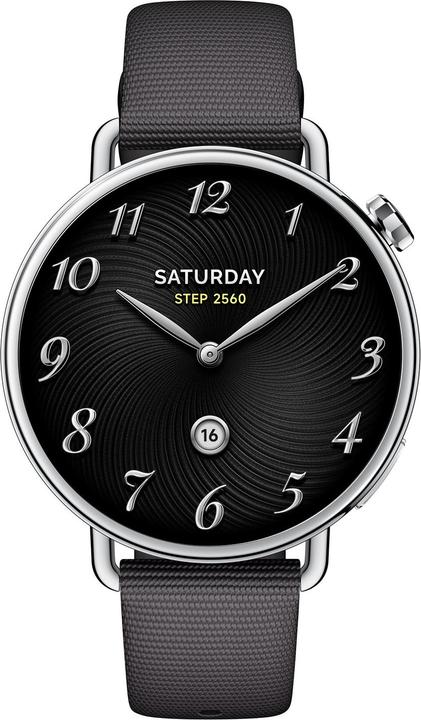 Productafbeelding Xiaomi Watch S4 41mm Fluororubber Strap Black, BHR07VRGL (41 mm, Alleen WLAN)