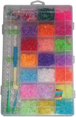Produktbild Loom Bänder 5000 Stk. (Haargummi)