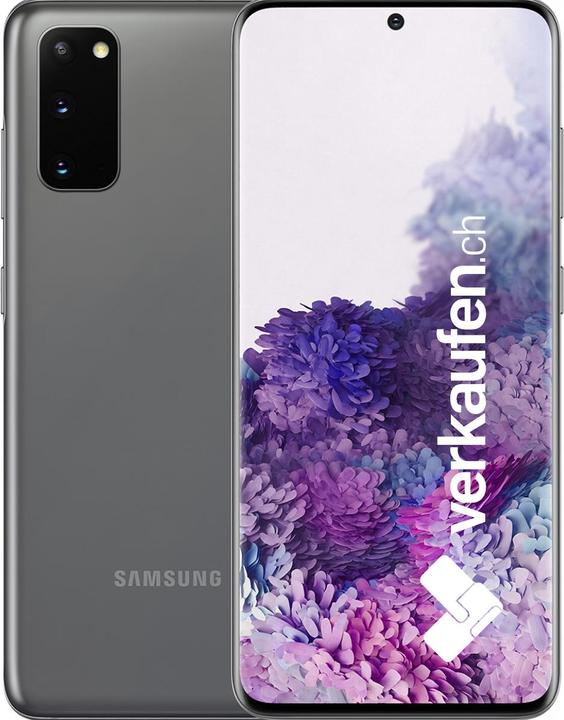 Actual product image verkaufen.ch Galaxy S20+ 5G (128 GB, Cosmic Gray, 6.70", 64 Mpx, Hybrid Dual SIM, A / Like new)