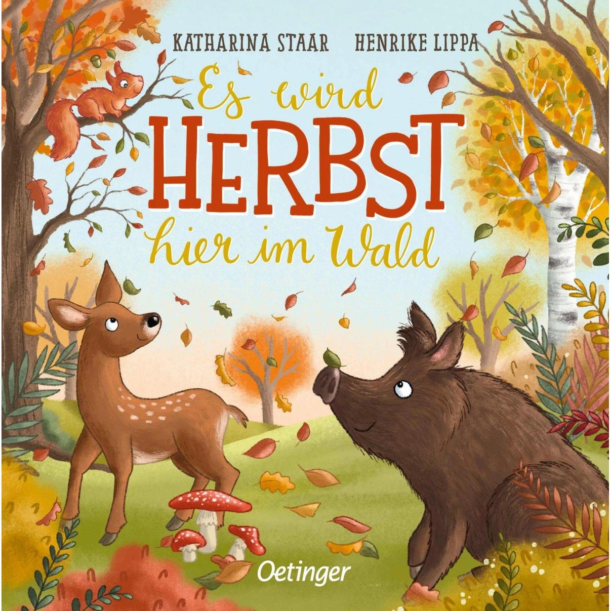 Thumbnail - Es wird Herbst hier im Wald, Kinderbücher von Katharina Staar, Henrike Lippa