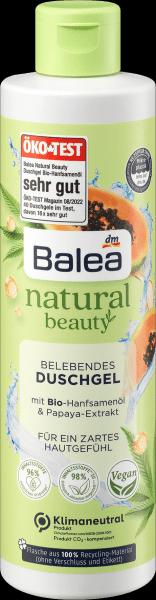 Produktbild dm Balea Dusche natural beauty Hanfsamen & Papaya (250 ml)