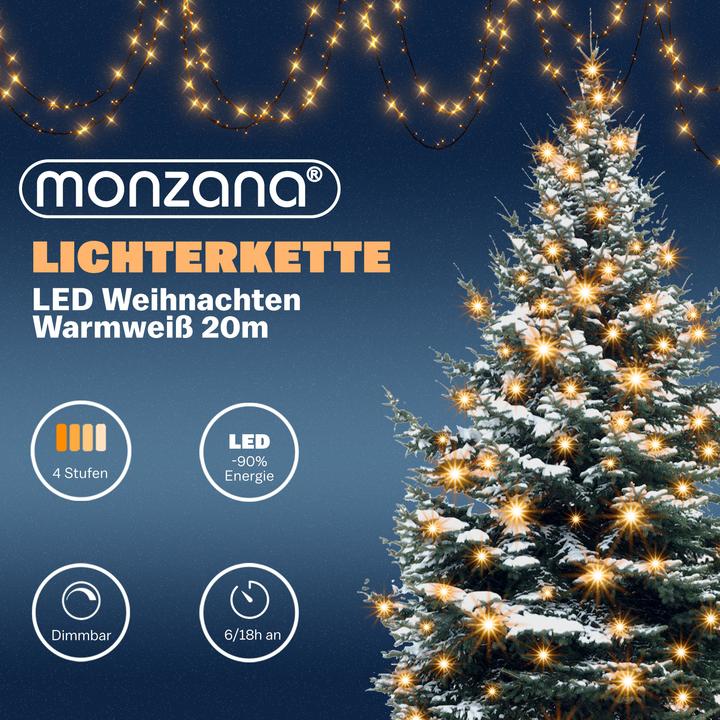 Produktbild Monzana Lichterkette (20 m)