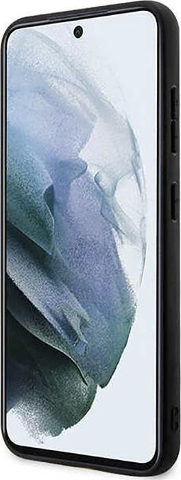 Actual product image Karl Lagerfeld KLHCS23SSANKCPG S23 S911 hardcase grey/grey Saffiano Karl & Choupette (Samsung Galaxy S23)