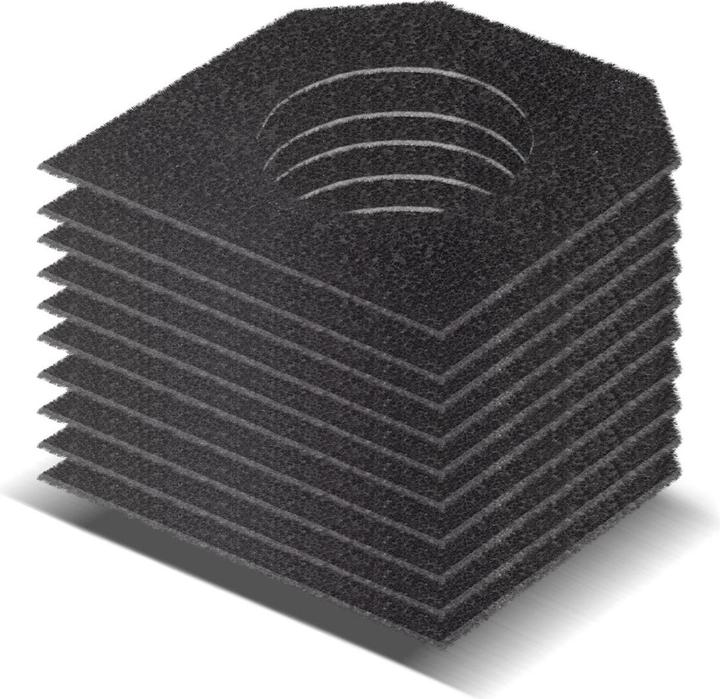 Image du produit Stahlwerk Filtre à charbon actif arrière Set de 10 pièces pour hotte d'aspiration FE-27 ST