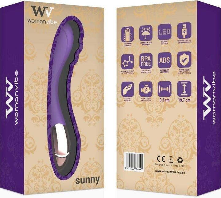 Actual product image Womanvibe G-spot vibrator "Sunny