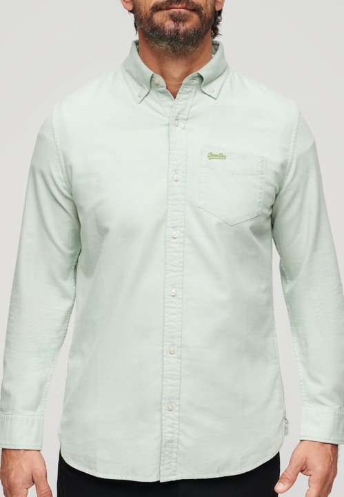 Produktbild Superdry langarmhirt au bio-baumwolle uperdry oxford (S)