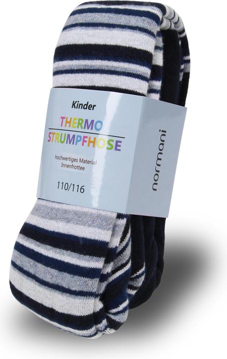 Produktbild Normani Baby Thermostrumpfhose -Ringelmuster - 9261 (74/80)