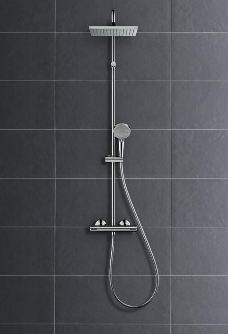 Produktbild hansgrohe Vernis Shape Duschsystem 230 1 Strahlart mit Thermostat