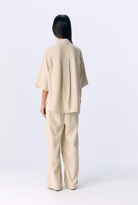 Image du produit Object Kurzärmeliges Jeanshemd (S)