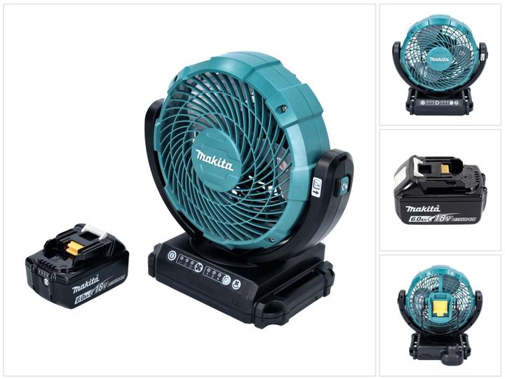 Produktbild Makita DCF 102 G1 Akku Ventilator Lüfter 18 V 18 cm + 1x Akku 6,0 Ah - ohne Ladegerät