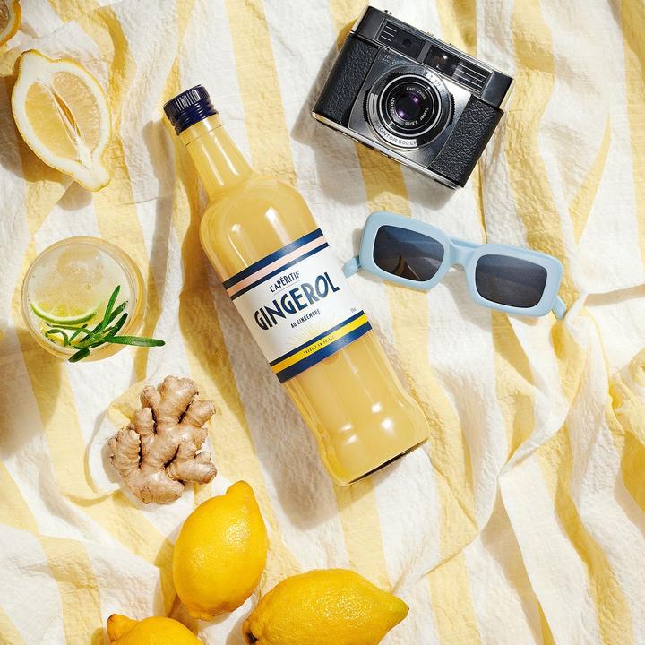 Actual product image Gingerol Swiss apéritif with ginger (15 %, Switzerland, 1 x 70 cl, Bitter liqueurs)