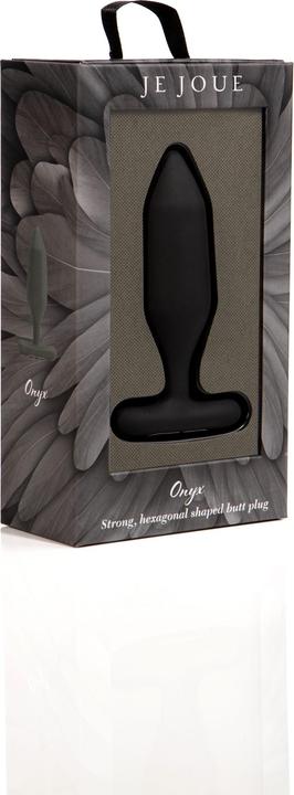 Actual product image Je Joue Onyx Anal Plug Vibrating Black