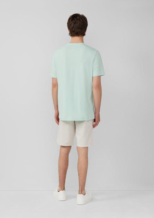 Produktbild S.Oliver T-Shirt Jersey-T-Shirt mit V-Ausschnitt und Logo (XL)