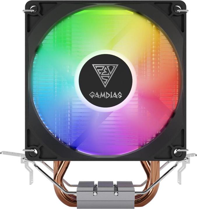 Actual product image Gamdias Cooler processor Boreas E1 210 Lite fRGB lighting (127 mm)