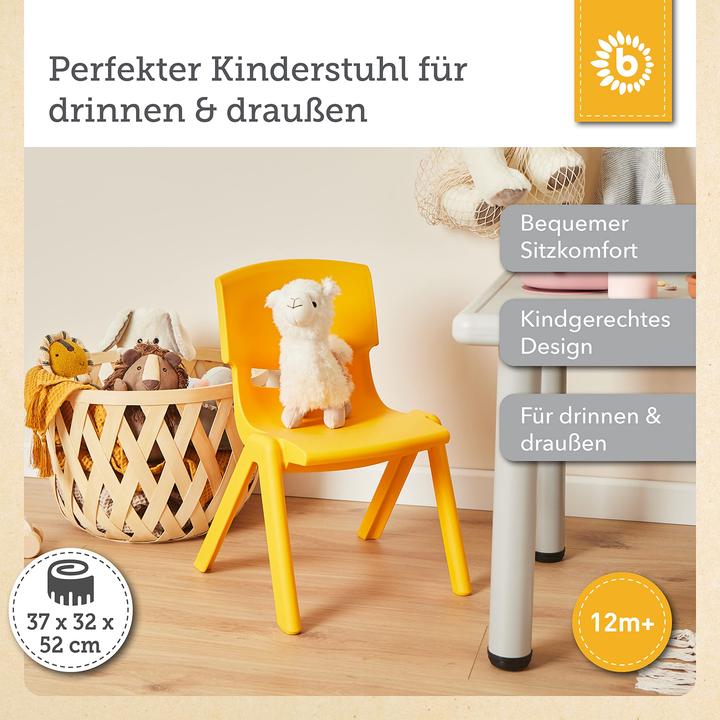 Produktbild Bieco Stuhl yellow (Kinderstuhl)