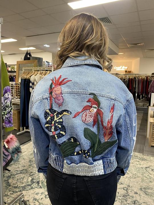 Produktbild Desigual Jas Lander Denim Medium Wash (XS)