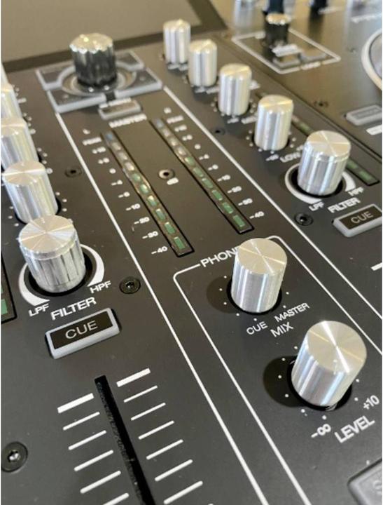 Actual product image Tru Components TC-11654300 Rotary knob with knob marking Black (Ø x H) 34 mm