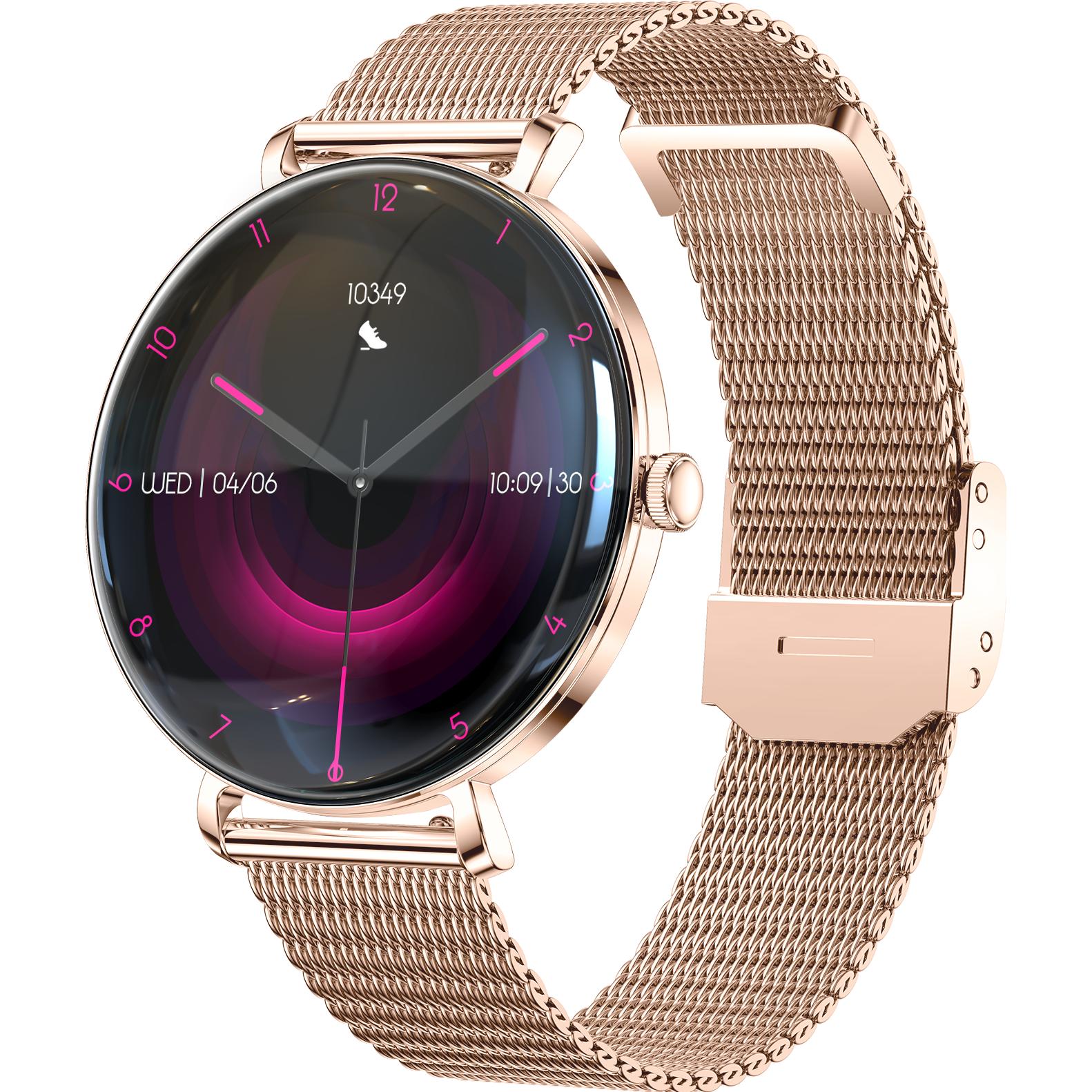 Forever Smartwatch SB-370 Rose Gold - Spotted Band, Smartwatch