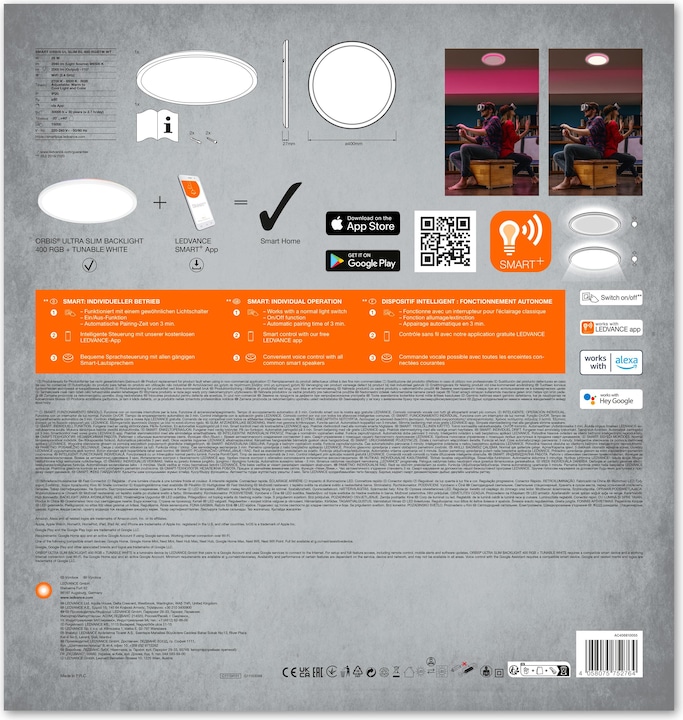Image du produit Ledvance Smart+ Orbis Ceiling (2000 lm)