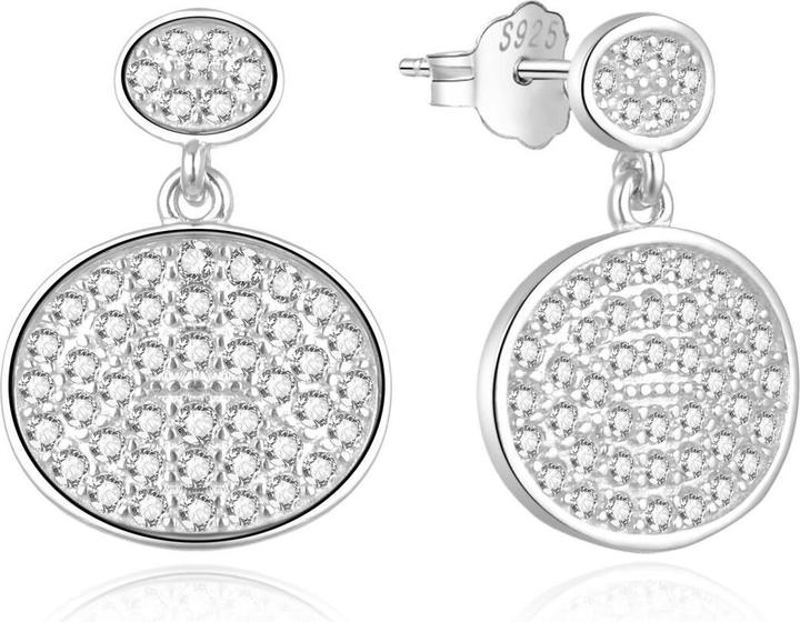 Immagine prodotto Moiss Orecchini moderni in argento con zirconi E0002555 (L)