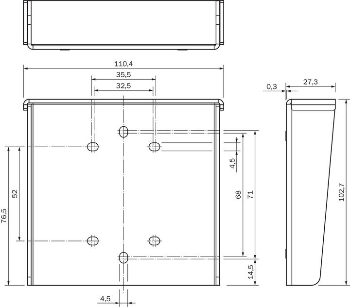 Actual product image Sick PL80A square reflector,84x84mm
