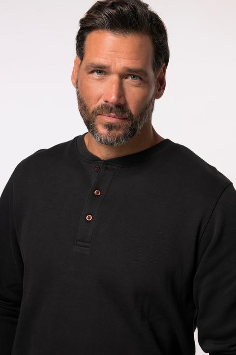Produktbild JP1880 JP 1880 Henley, Langarm, Piqué (7XL)