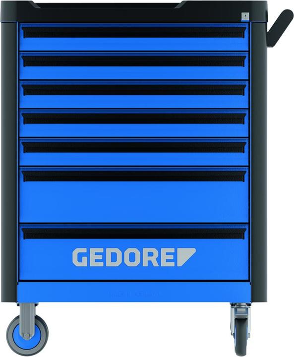 Image du produit Gedore WHL-L7-TS-147 Chariot à outils workster highline avec 147 pièces d'outils (147x)