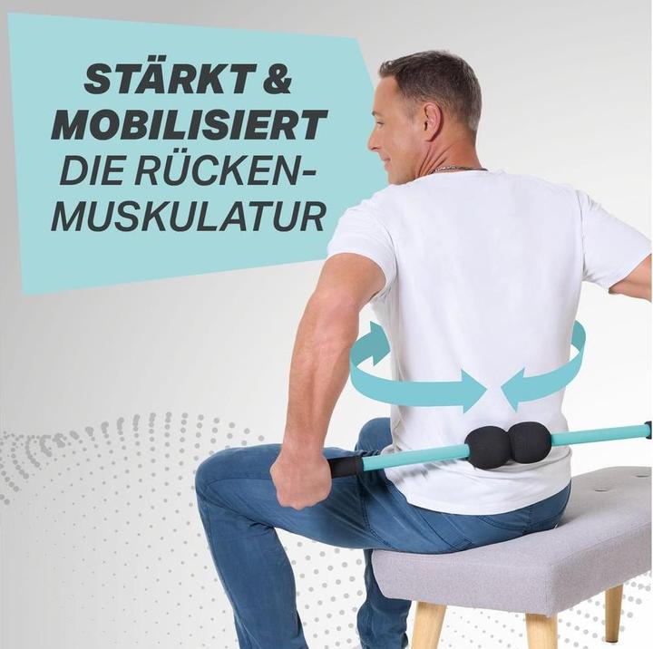 Produktbild BackDani Wirbelsäulentrainer türkis/schwarz