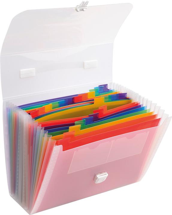 Produktbild Exacompta Crystal Fächermappe mit Griff (A4, 1 x)