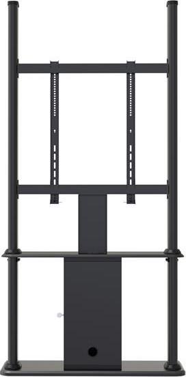 Produktbild StarTech com Digitaler Kundenstopper - Schwarz - Verriegelung, 80 kg, 114,3 cm (45 Zoll), 139,7 cm ( (0.96 m)